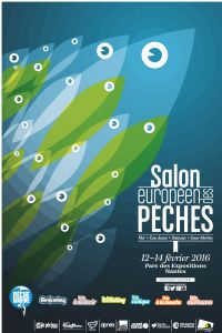 Salon européen des pêches. Du 12 au 14 février 2016 à Nantes. Loire-Atlantique. 